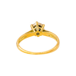 Bague Marguerite Or jaune Diamant