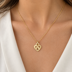 Collier Pendentif POIRAY "Entrelacé" PM en or jaune