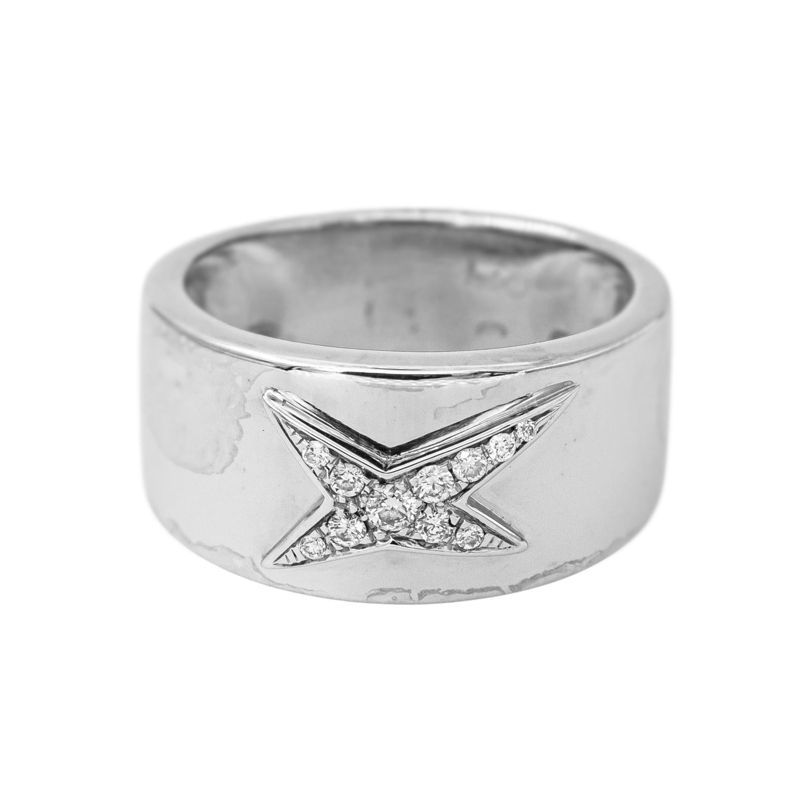 Mauboussin Bague  Bandeau Etoile Divine Or blanc  Diamant
