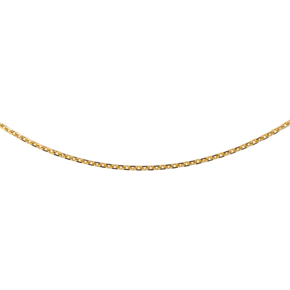 Collier Maille Forçat Or jaune