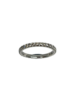 Bague Alliance en or blanc et diamants