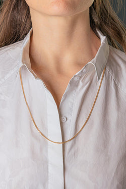 Collier Maille gourmette Or rose