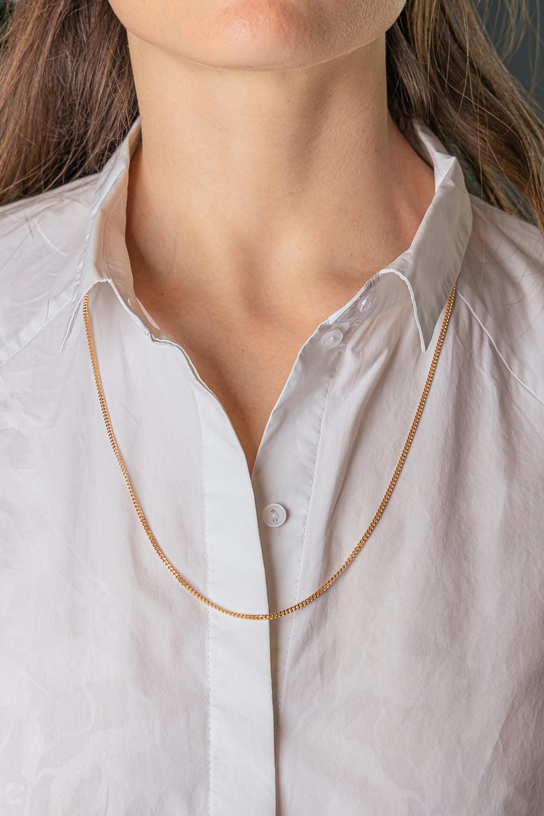 Collier Maille gourmette Or rose