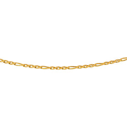 Collier Maille figaro Or jaune