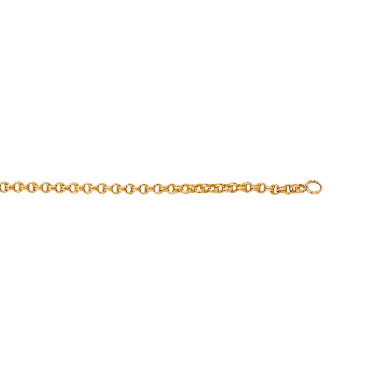 Collier maille Jaseron Or rose