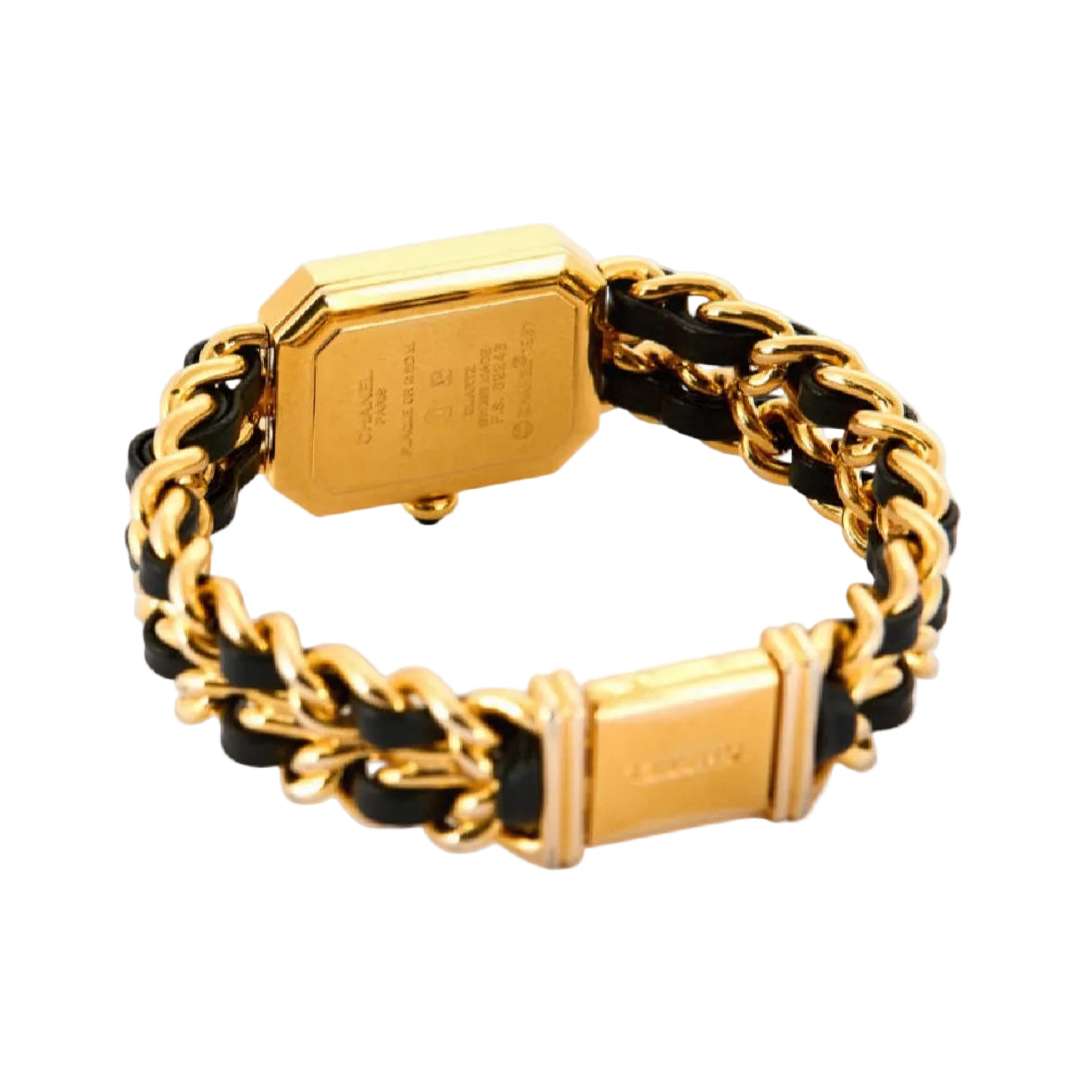 Montre CHANEL Première – Plaqué or / Taille L