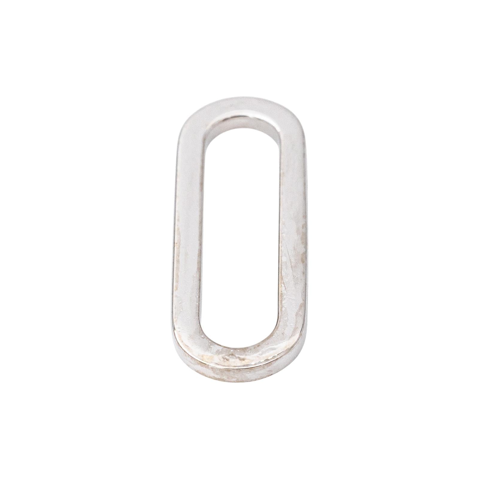 Dinh Van Bracelet Cordon Maillon Or blanc