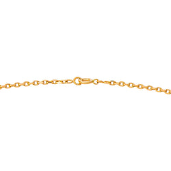 Collier Maille forçat Or rose