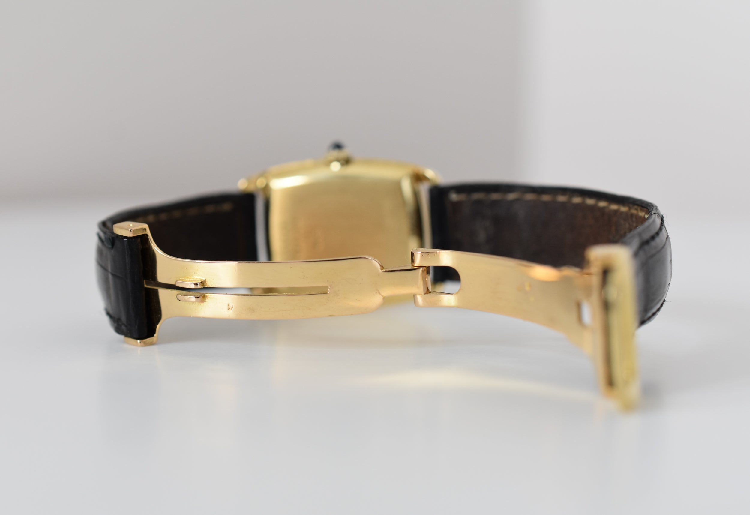 Van Cleef& Arpels avec Baume&Mercier, double signature, or jaune 18 carats, vers 1970