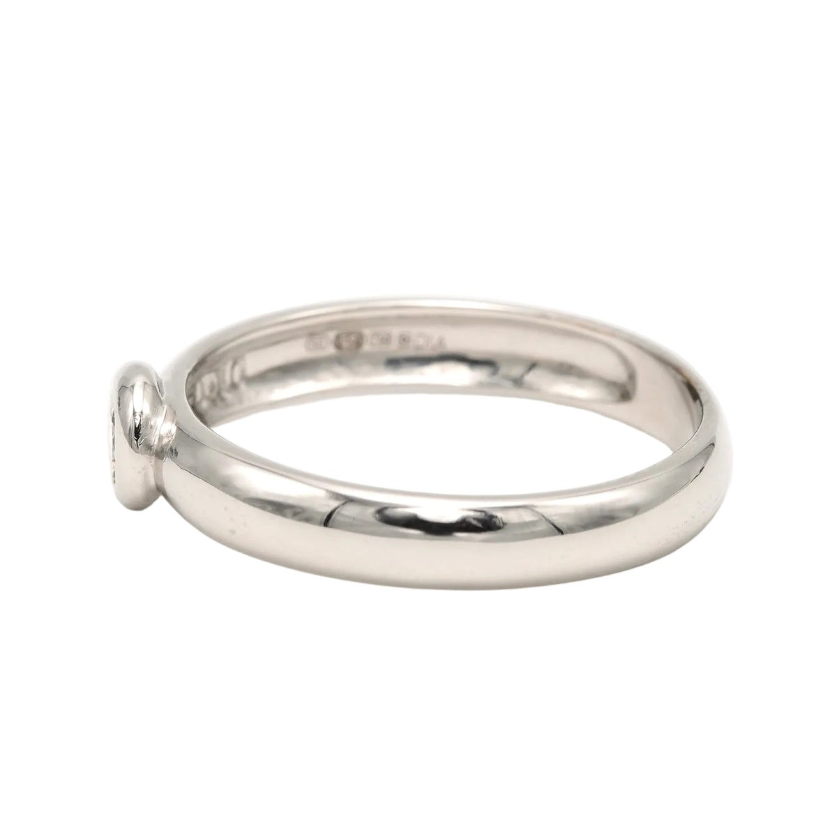 Bague Solitaire en or blanc et diamant