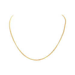 Collier  Maille gourmette  Or rose