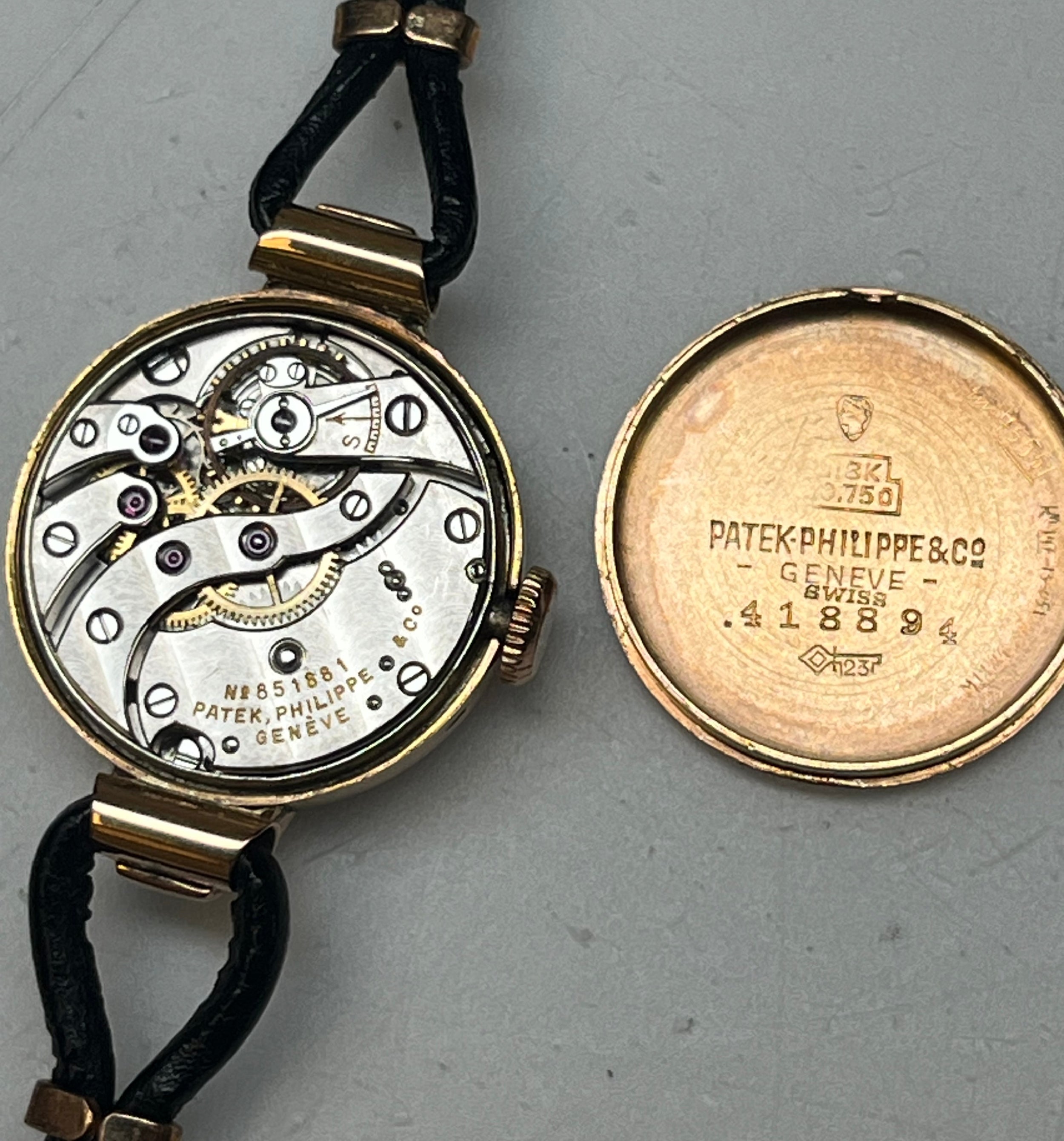 Patek Philippe montre de dame or rose 18 carats (750/000), circa 1942