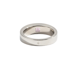Bague Tank CARTIER en or blanc et tourmaline