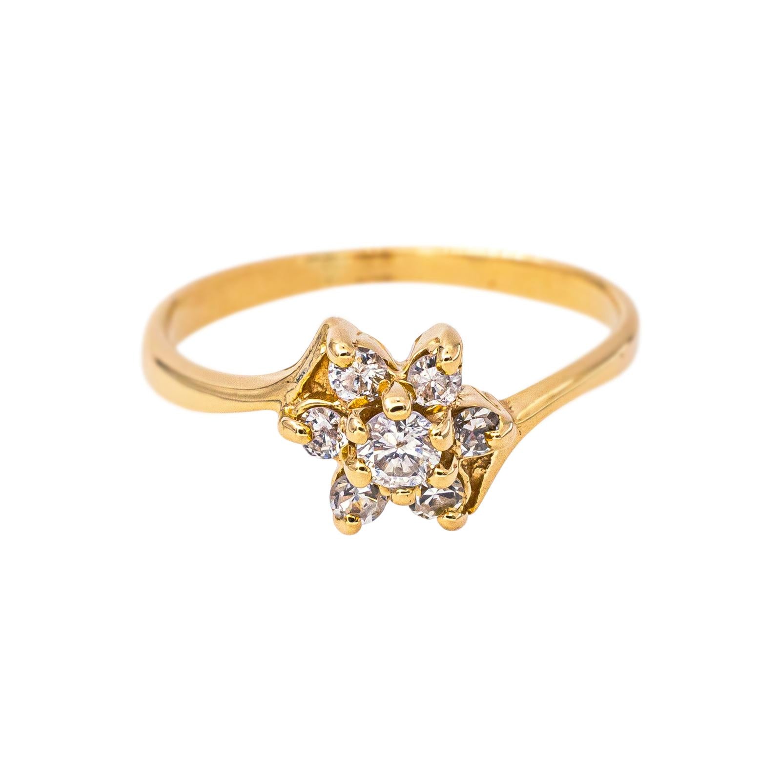 Bague Or jaune Diamant