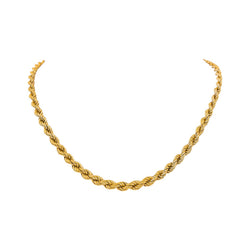 Collier Maille torsadée Or jaune