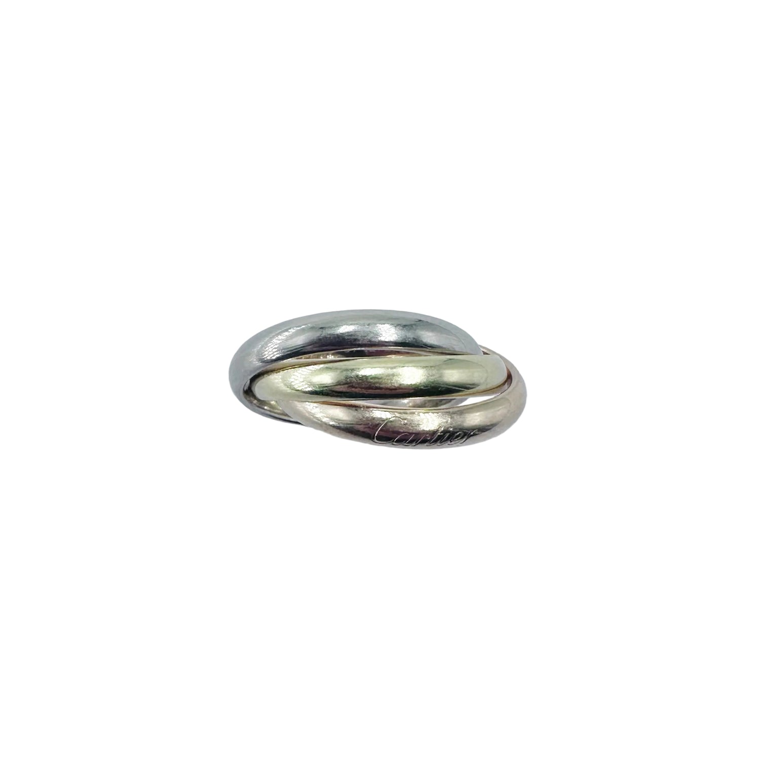 Bague CARTIER "Trinity" en or blanc, or jaune et or rose