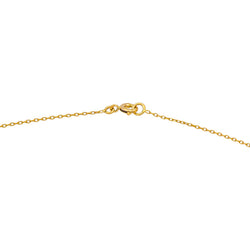 Collier Or jaune Saphir