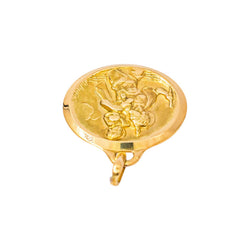 Augis Pendentif Médaille  Or jaune