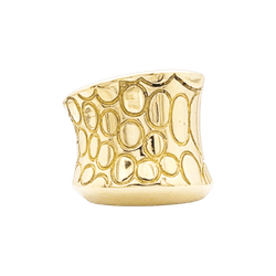 Bague Pomellato "Cocco" en or jaune.
