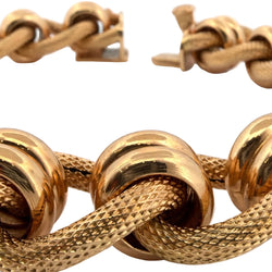 Bracelet Maille en or jaune