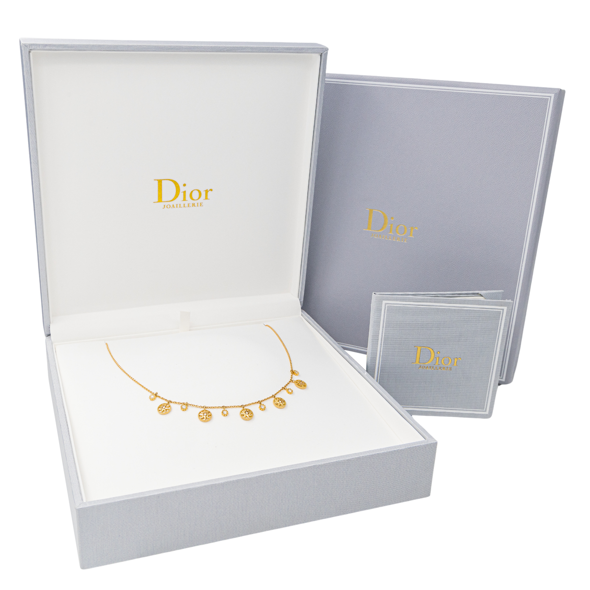 Dior Collier Rose des vents Or jaune Diamant