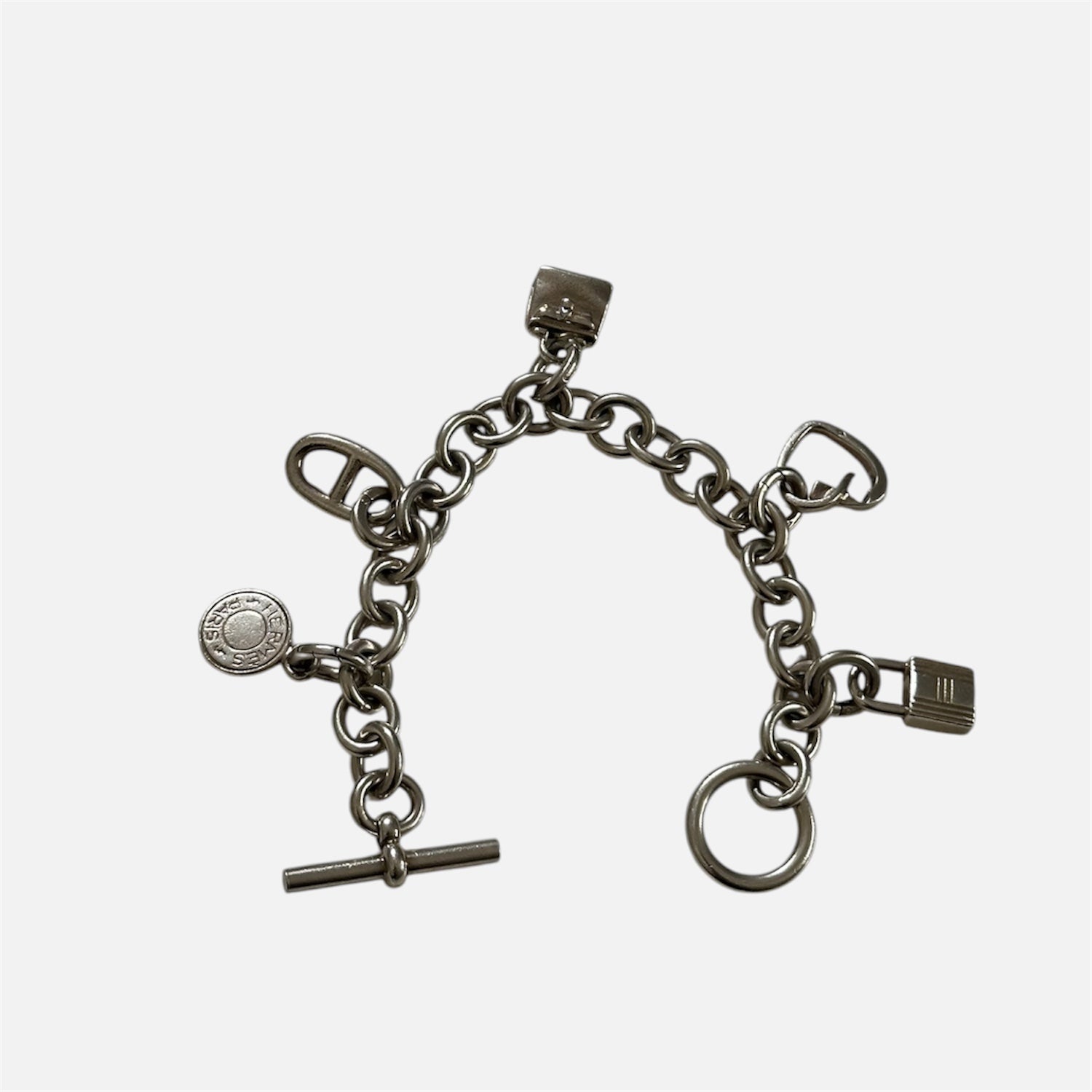 Bracelet Breloque HERMÈS en argent