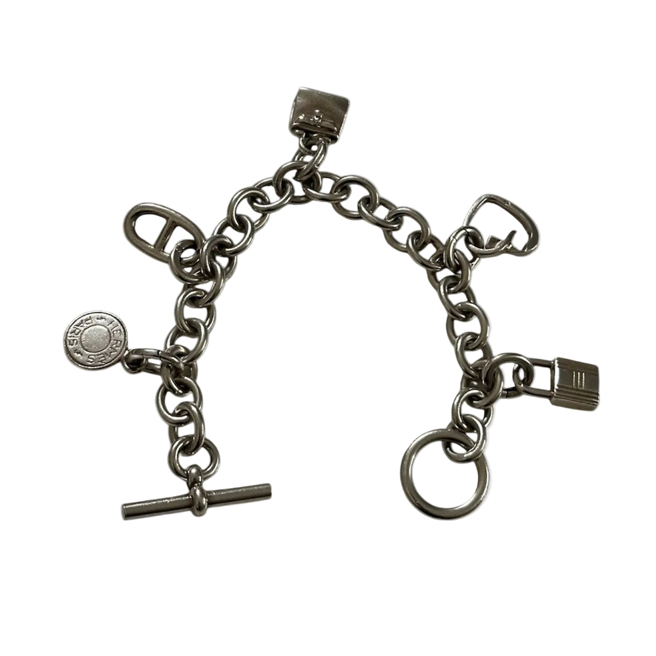 Bracelet Breloque HERMÈS en argent