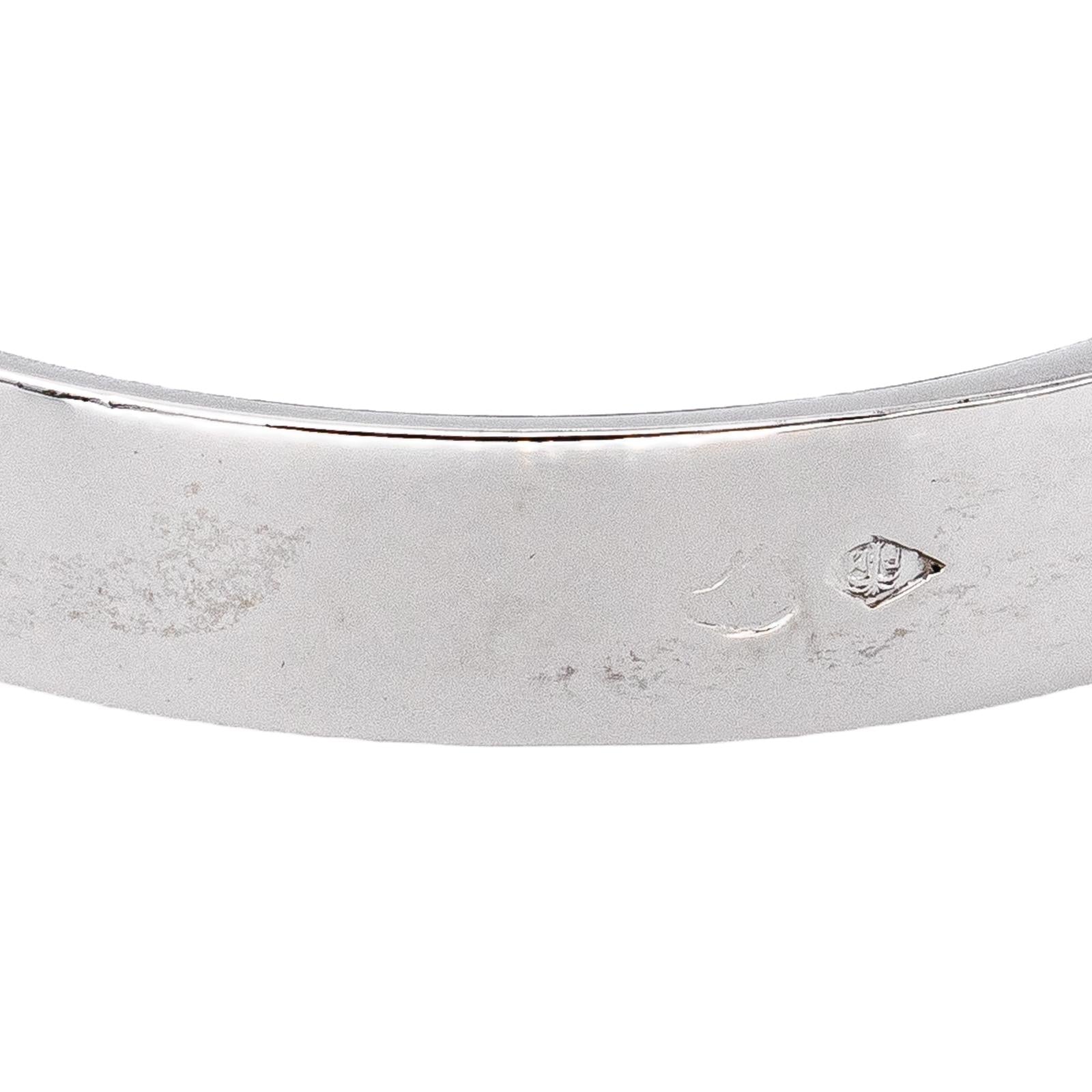 Bague Demi-alliance Or blanc Diamant