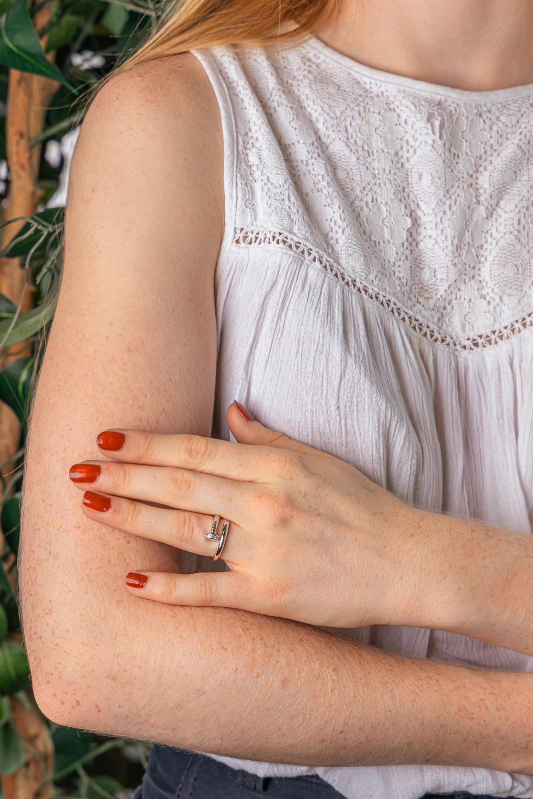 Cartier Bague Juste un clou Or blanc Diamant