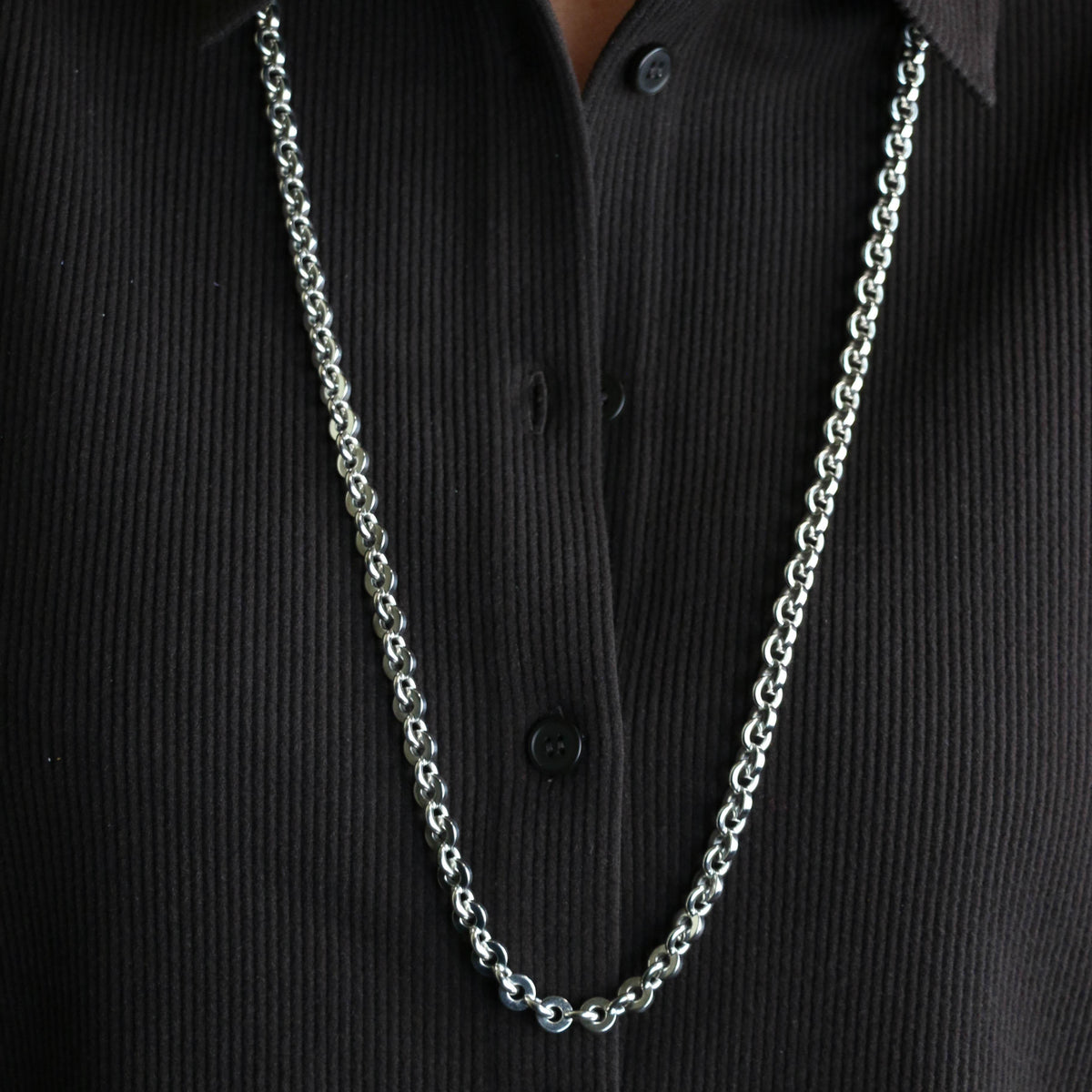 Collier Sautoir HERMÈS "Voltige" en argent