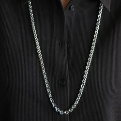 Collier Sautoir HERMÈS "Voltige" en argent