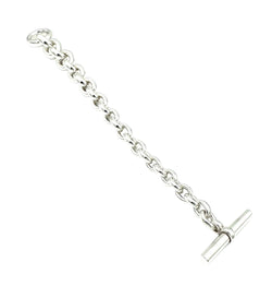 Bracelet Maille HERMÈS "Crescendo" en argent
