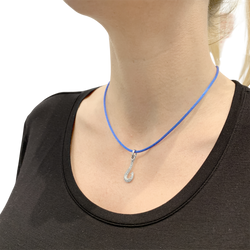 Pendentif POMELLATO Amo en or blanc et diamants
