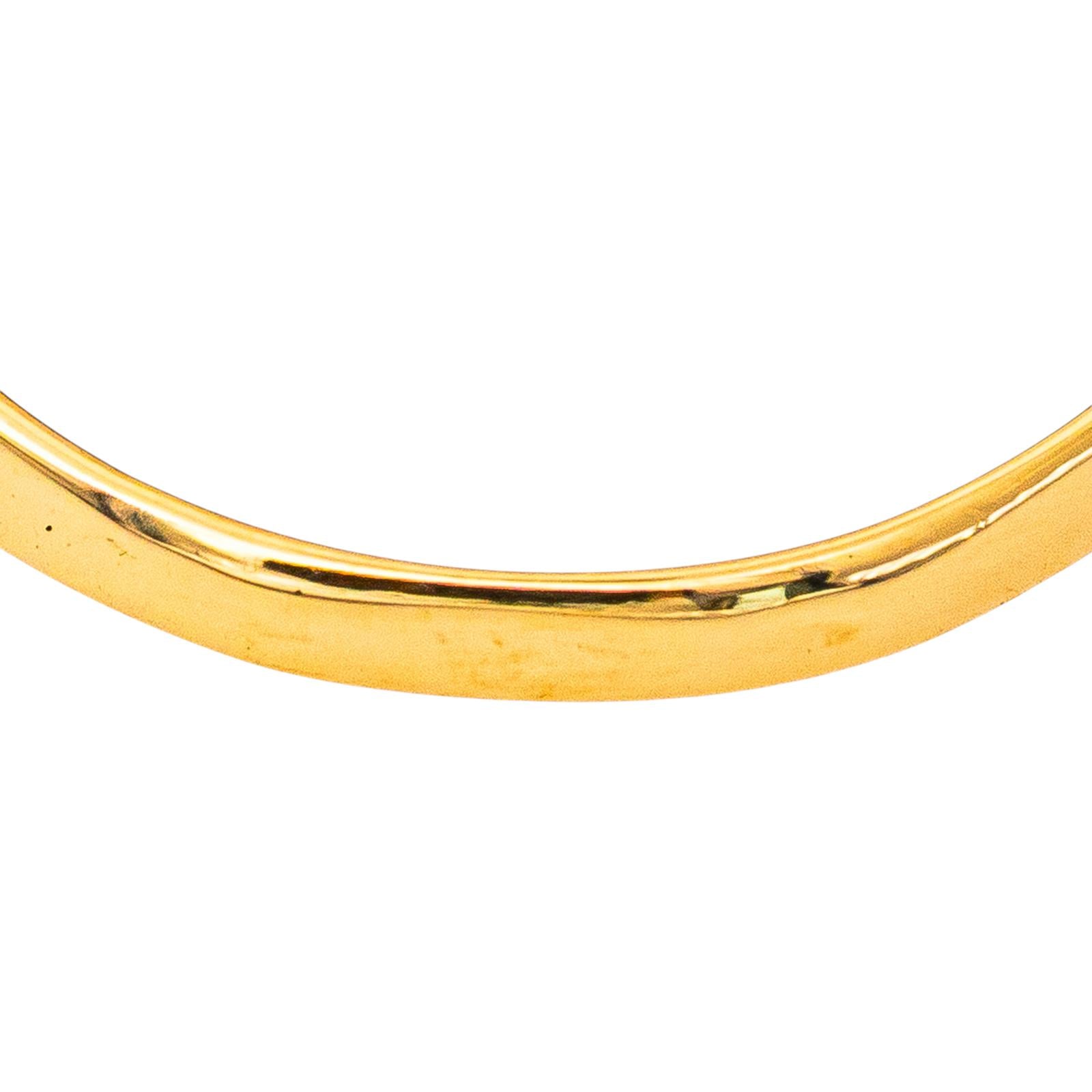 Bague Or jaune Saphir