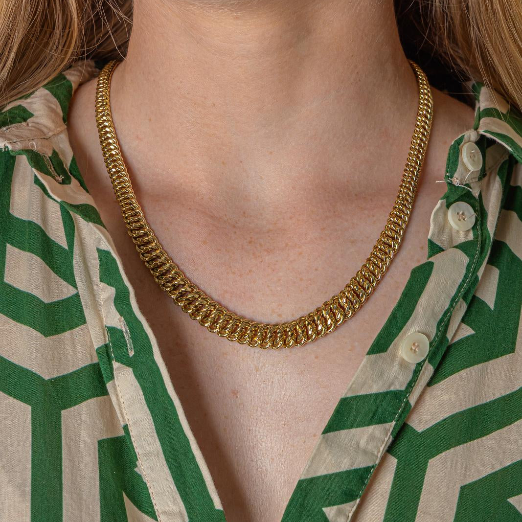 Collier Maille en or jaune