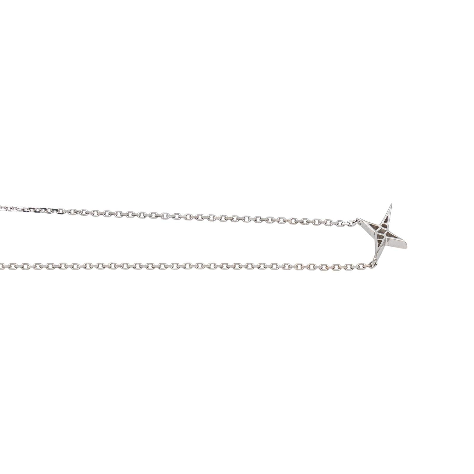 Mauboussin Collier  French Valentine Or blanc  Diamant