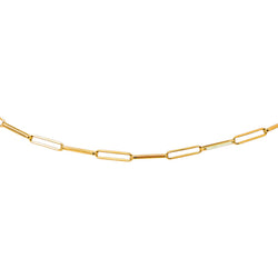 Collier Maille Forçat Or jaune