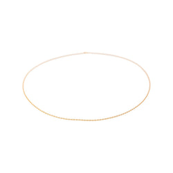 Collier Maille forçat Or rose