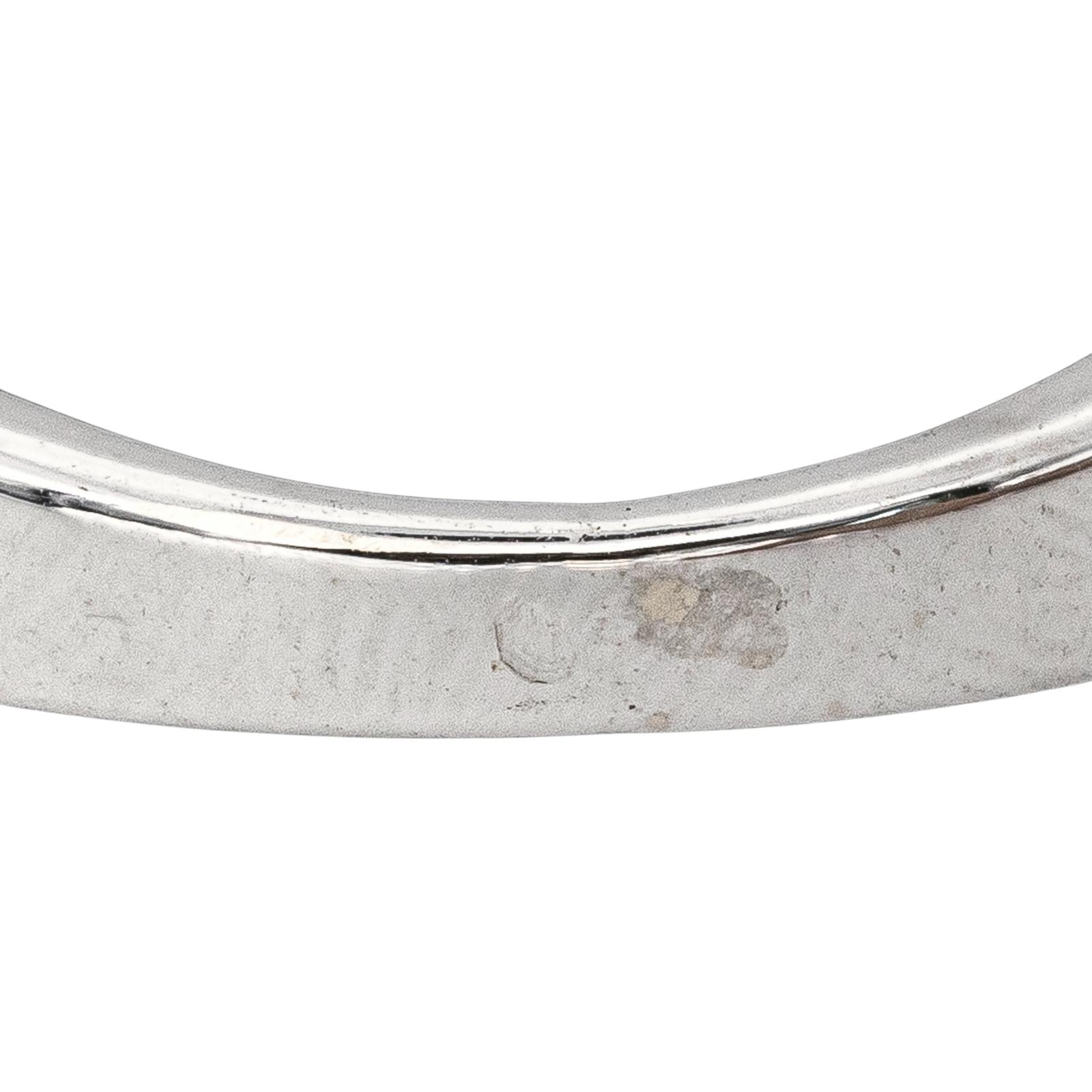 Bague Solitaire Or blanc Diamant
