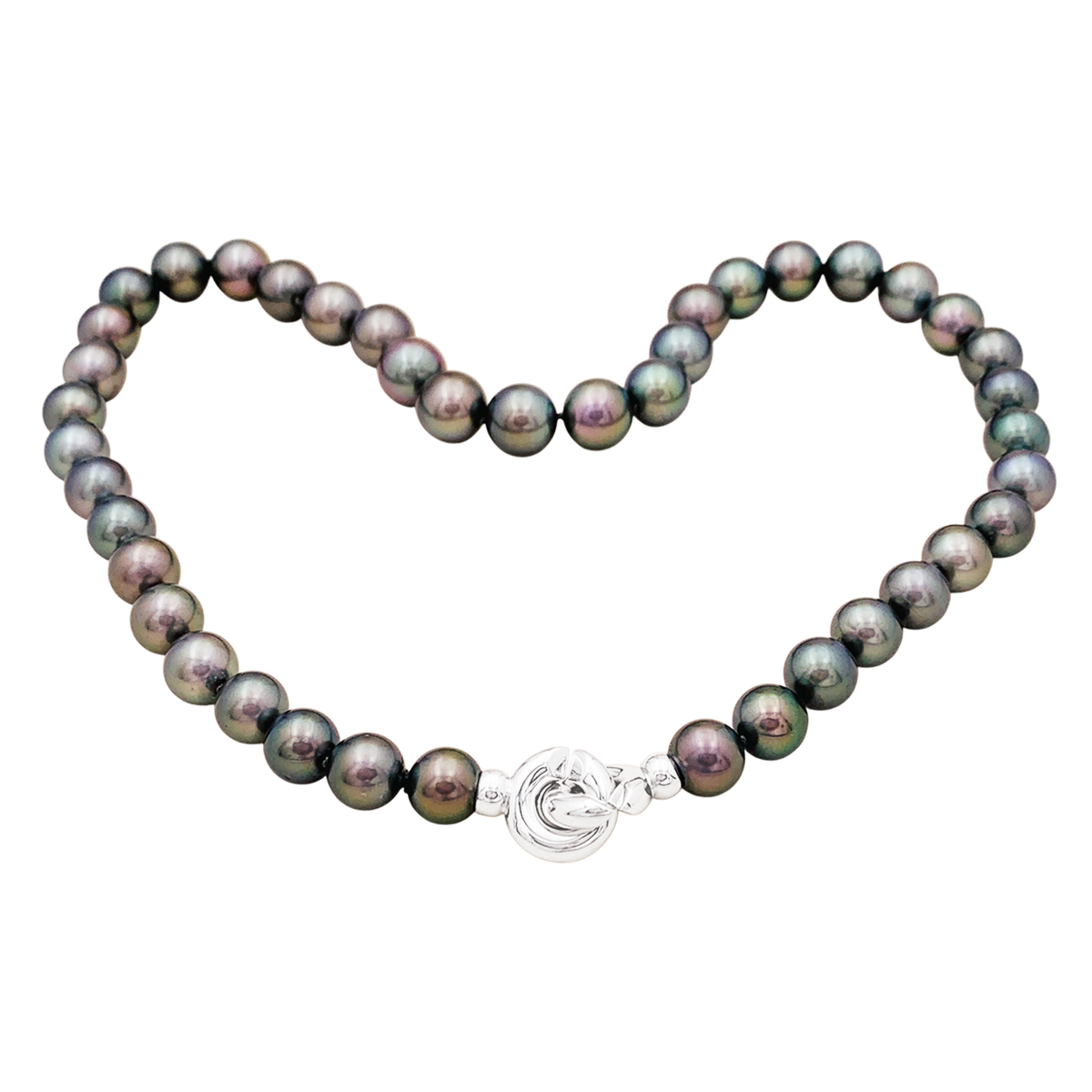 Collier Perles en or blanc