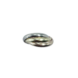 Bague CARTIER "Trinity" en or blanc, or jaune et or rose