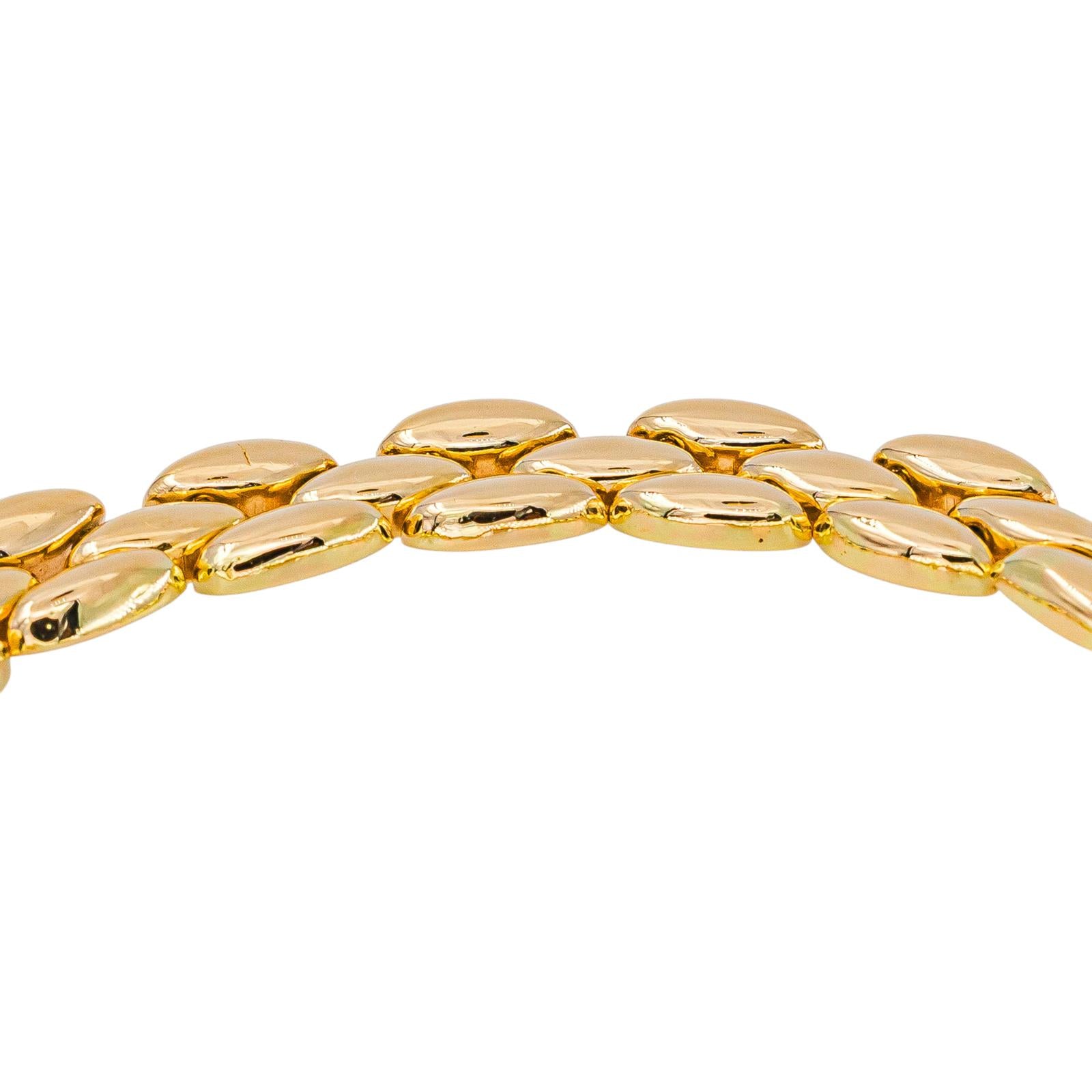 Bracelet Maille en or jaune