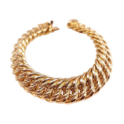 Bracelet Manchette en or jaune