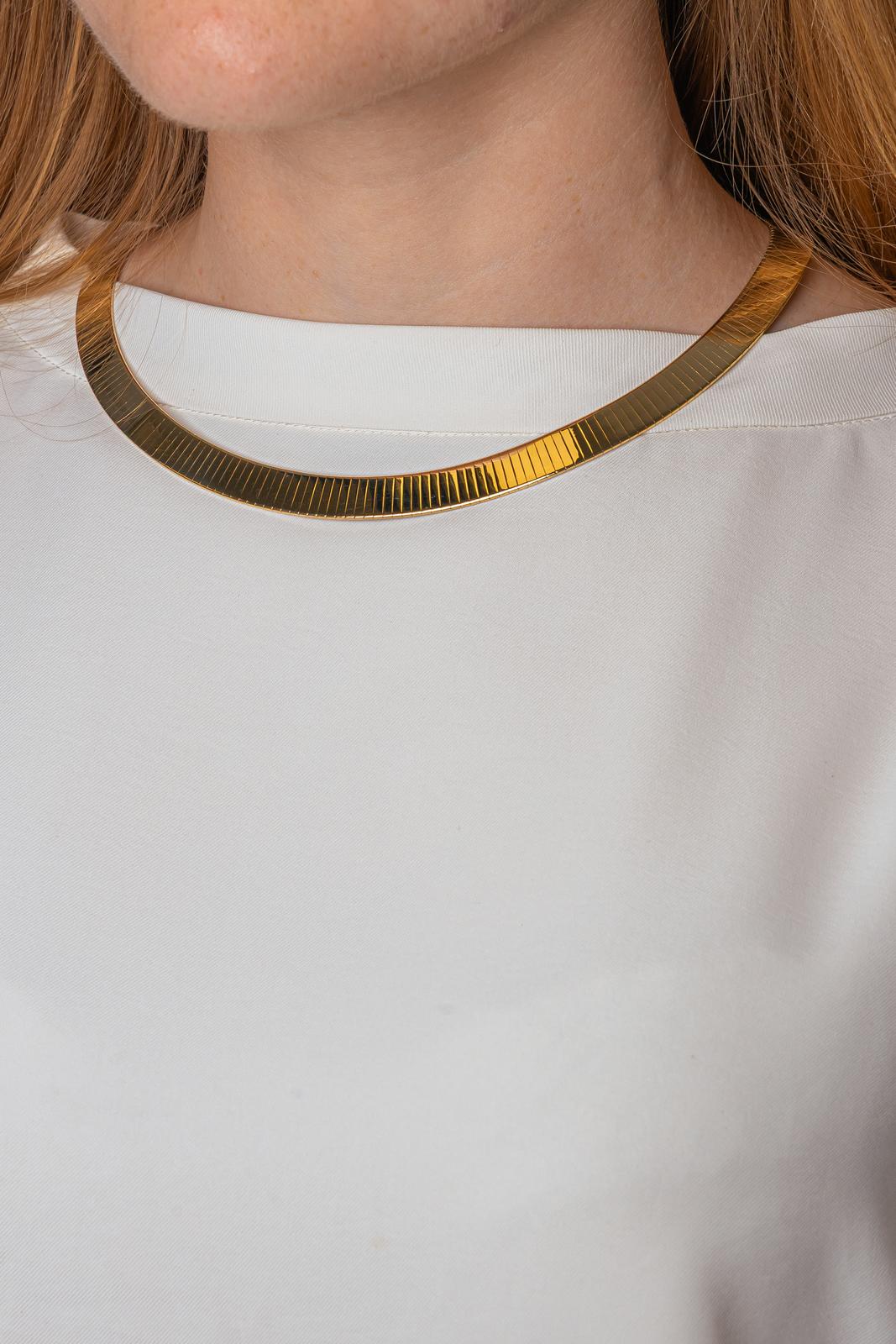 Collier Maille Oméga Or jaune