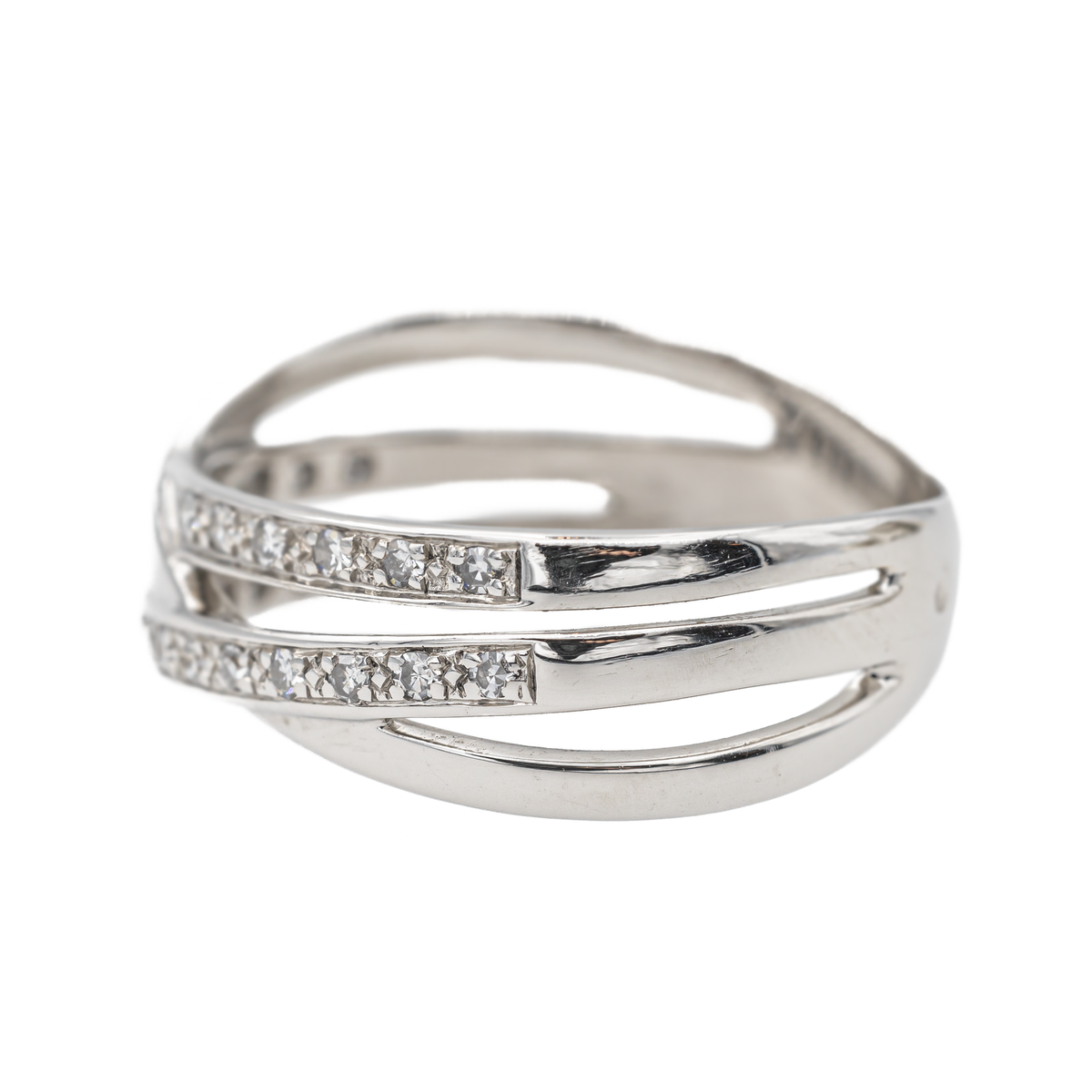 Bague Or blanc  Diamant