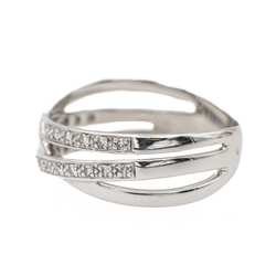 Bague Or blanc  Diamant