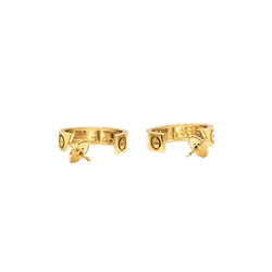Boucles d'oreilles Cartier, "Love", modèle classique or jaune.