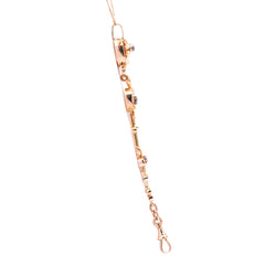 Pendentif en or jaune, perles et saphirs