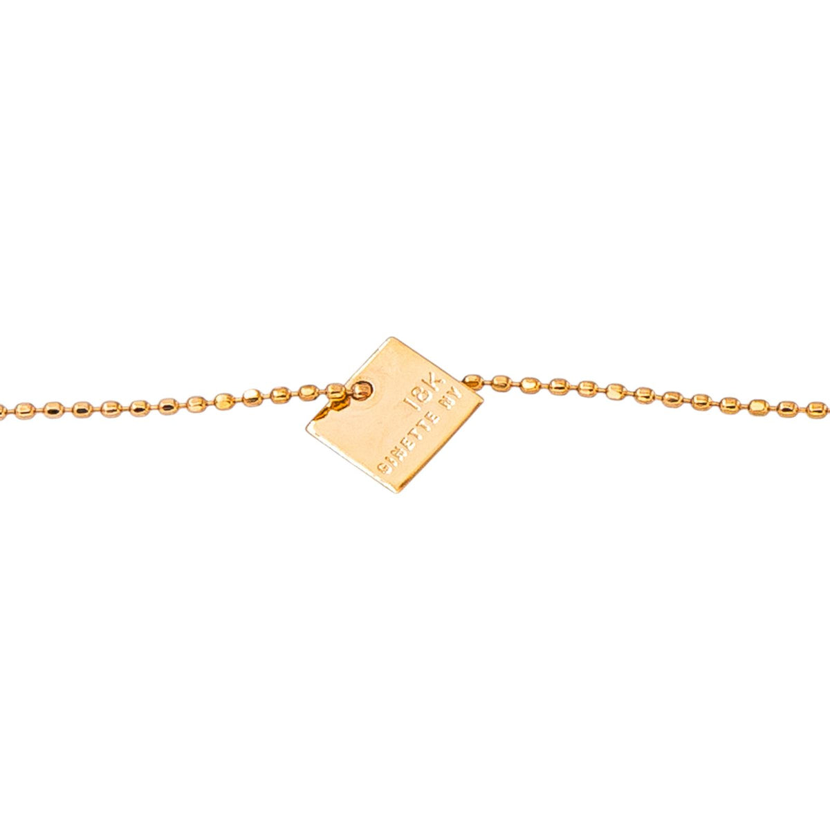 Collier Négligé GINETTE NY en or rose et diamants