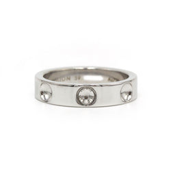 Bague Louis VUITTON "Empreinte" en or blanc